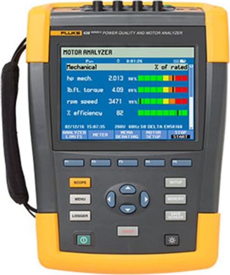 Fluke 438-II motor analyzer repair