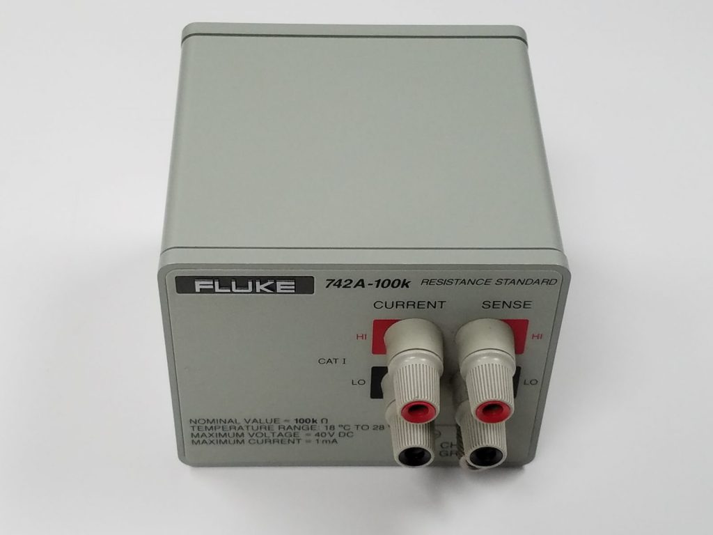 Fluke 742A-10k resistance standard repair