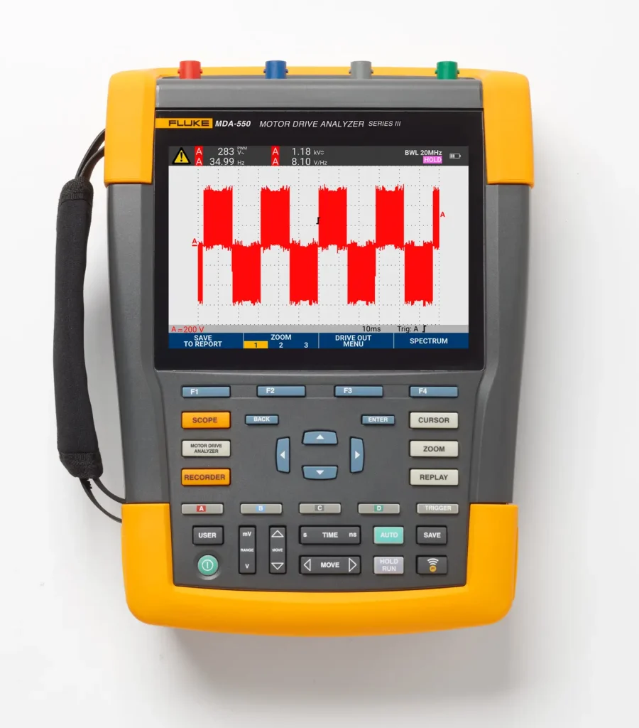 Fluke MDA-520 motor drive analyzer repair
